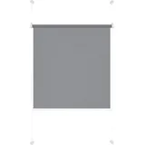 ONDECO Tageslicht Rollo ohne Bohren Klemmrollo Alternative Plissee Klemmfix Sichtschutz Sonnenschutz Farbe: Grau, Größe: 70x130 cm