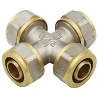 Pipetec Klemmring Schraubfitting Kreuz-T-Stück 20x2 mm