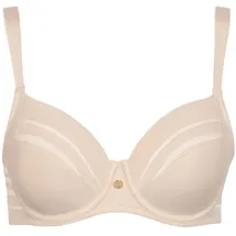 LISCA Bügel-BH Alegra", Damen, Gr. 75, Cup G, beige, Tüll, Obermaterial: 83% Polyamid PA. 17% Elasthan EL., BHs Bügel-BH