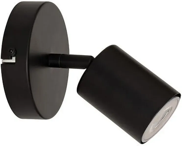 Vico Wandleuchte Ø 10,5 cm, aus schwarzem Metall