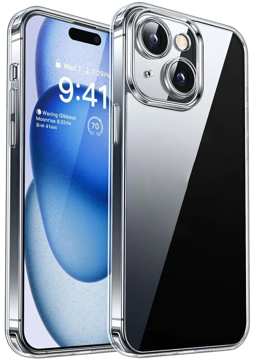 Schutzhülle für iPhone 14 Kamera Case Panzerhülle Handyhülle Cover Tasche Transparent Smartphone Bumper