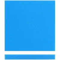Wiltec Filtermatte Schaumstoff 50 x 50 x 3 cm feine Porung 30 ppi für Teichfilter Aquarienfilter Aquarium Filter Außenfilter Wasser