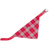 Nobby Halsband mit Tuch Rot 50 cm