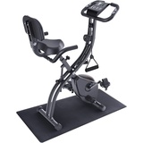 Sportneer Heimtrainer Fahrrad Klappbar für Zuhause - Ergometer Heimtrainer mit 16 Magnetische Widerstandsstufen, Hometrainer Fahrrad, Pulssensor