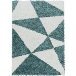 Hochflorteppich Tango Blau ca. 200x290cm