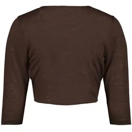 Zero Sweatjacke 36 Chocolate Plum