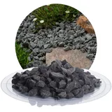 Schicker Mineral Basalt Ziersplitt 8-16 mm 25 kg Anthrazit