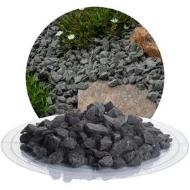 Schicker Mineral Basalt Ziersplitt 8-16 mm 25 kg Anthrazit