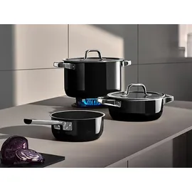 WMF Fusiontec Mineral Pro Topf-Set 4-tlg. Kochtopf + Stielkasserolle + Fleischtopf + Bratentopf