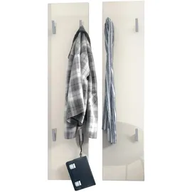 Vladon Garderobenpaneel Creme, 120x28x2 cm, Garderobe, Garderobenpaneele, Garderobenpaneele
