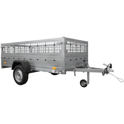Trailer Anhänger GARDEN TRAILER 264 KIPP mit Gitteraufsatz und Stützrad