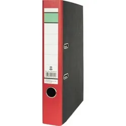Ordner DIN A4 50mm Recycling Pappe rot - rot