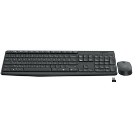 Logitech MK235 Tastatur Maus enthalten RF Wireless Schwarz