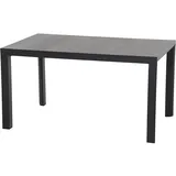 Siena Garden Silva Diningtisch 160 x 90 x 74 cm anthrazit/grau