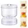 luqeeg Einmachglas 800 ml 3 St.