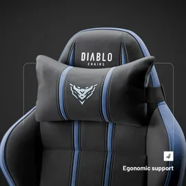 Diablo Chairs X-One 2.0 Gaming-Stuhl Night-Blue PC