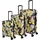 Travelite Cruise Koffer-Set 3-tlg. gelb/orchidee