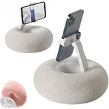 RYGRZJ Kissen Handy Tablet PC drehbarer Ständer Live Broadcast Desktop Bett Drama Ständer faul Universal Schüssel gemütlich Snack Viozon Tablet Handy-Ständer mit für Snack Telefon Fernbedienung für