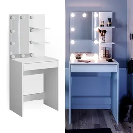 Vicco Schminktisch Isabelle LED-Beleuchtung Kommode