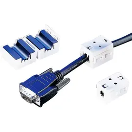 Roline 11.05.1010 Ferrit-Ringkern geteilt 290 Ω Kabel-Ø (max.) 10.00 mm (L x B x H) 32 x 24.50 x 2