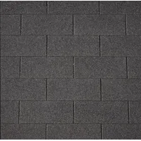 COLIBRI Rechteck-Dachschindeln 80 x 33,6 cm Schwarz