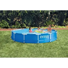 Intex Metal Frame Pool 366 x 76 cm ohne Filterpumpe
