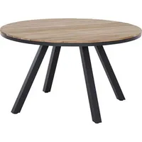 Siena Garden Gartentisch D: ca.130cm Teakholz/Metall