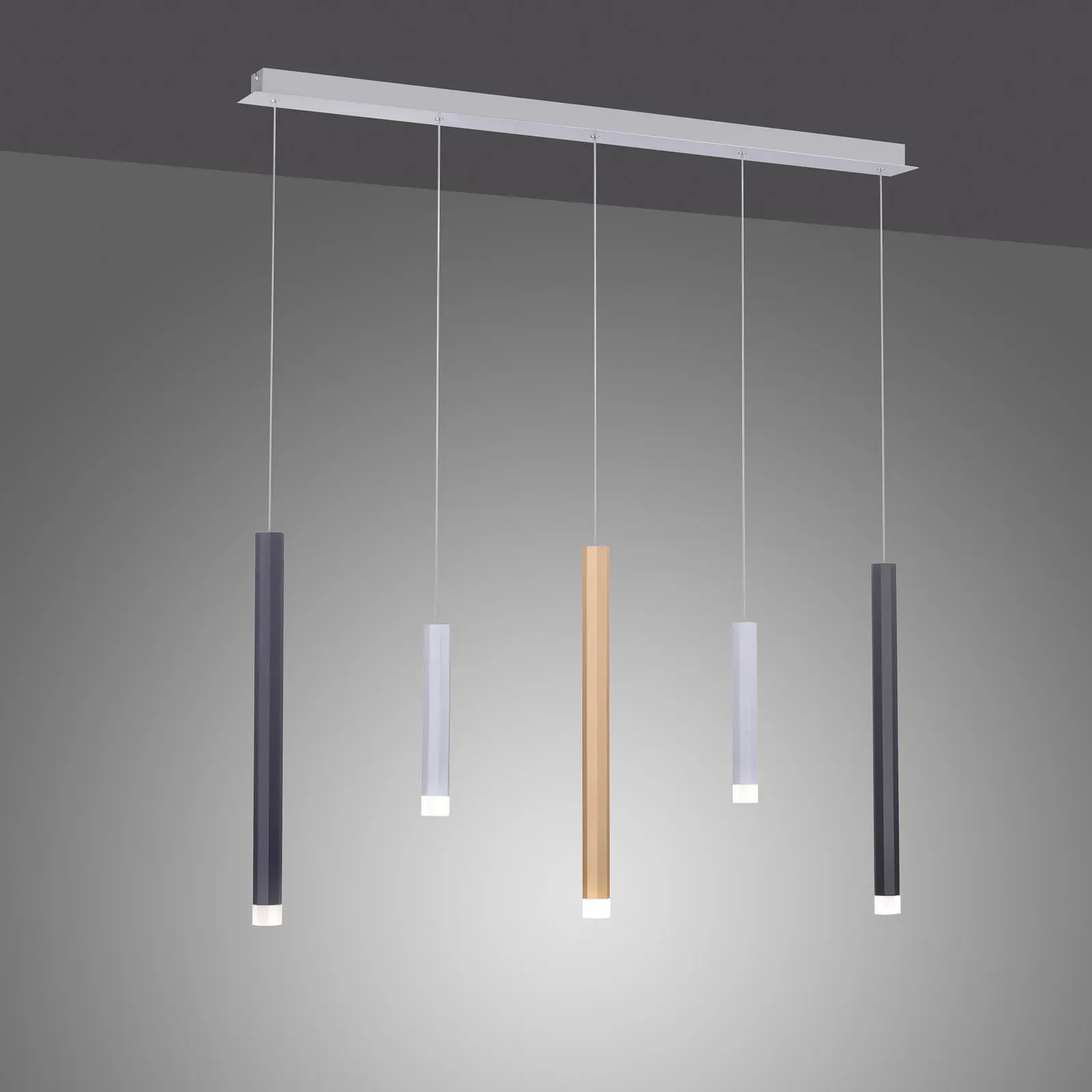 Pendelleuchte PURE, Gemin, dimmbar, für Wohnzimmer, Metall, Modern - 100 - 8