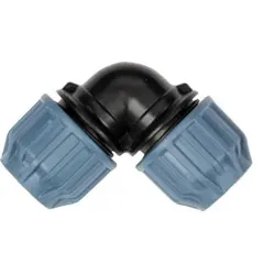 floraworld PP-Winkel-Rohrverbinder für 25mm Rohr -