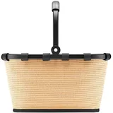 Reisenthel carrybag XS frame raffia black