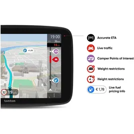 TomTom GO Camper Max 7 Zoll Weltweit + Premiumpack