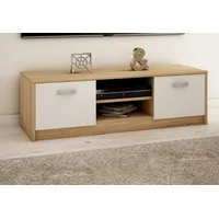 Home collective TV-Schrank 120cm breit Lowboard mit matter Oberfläche