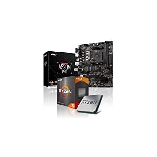 Memory PC Aufrüst-Kit Bundle Ryzen 5 5600G 6X 3.9 GHz Prozessor, 8 GB DDR4, A520M Pro Mainboard (Komplett fertig zusammengebaut inkl. Bios Update und Funktionskontrolle)