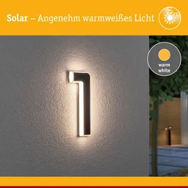 Paulmann Hausnummernleuchte 79842 Schwarz