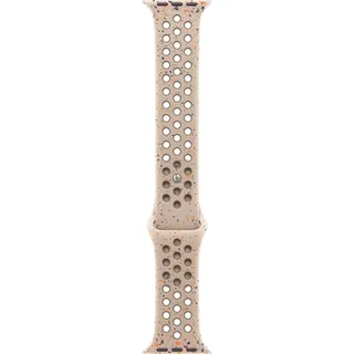 Apple Nike Sport Band (46 mm, Fluorelastomer), Uhrenarmband, Beige