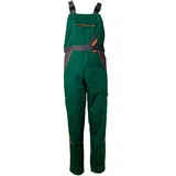 Planam Visline Latzhose grün/orange/schiefer