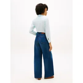 Tommy Hilfiger WIDE LEG Jeans aus reiner Baumwolle, Modell 'DNM NEW DOREEN 70 S', Jeansblau, 28/32