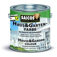 Saicos Colour GmbH 300 2701 Haus- und Gartenfarbe, felsengrau, 0,75 Liter