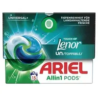 Ariel UNIVERSAL+ Allin1 PODS Lenor Waschmittel Caps, 15 St.
