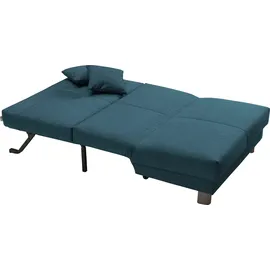 Ell + Ell Schlafsofa »Enny Liegefläche Breite 120 oder 140 cm, Liegehöhe 40 cm, Füße alufarben, bei Breite 140 cm Rückenlehne wahlweise mit Relaxfunktion