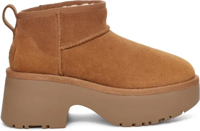 UGG CLASSIC ULTRA MINI NEW HEIGHTS Stiefel 2025 chestnut - 42