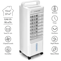 Trotec Rafraîchisseur d'air-humidificateur PAE 12