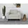 Home Affaire Loveseat Pinto Cord 105 x 85 x 97 cm Beige mit Keder