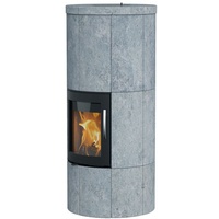 Lotus | Kaminofen M Basic Speckstein/Schwarz | 6 kW