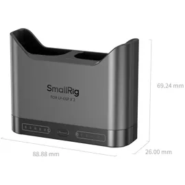 SmallRig Kamera-Akkuladegerät LP-E6P