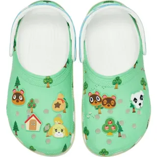 Crocs Animal Crossing Classic Clog Mehrfarbig 30
