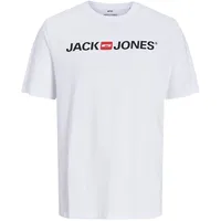 JACK & JONES JJECORP OLD LOGO TEE rot/weiß/schwarz XXL