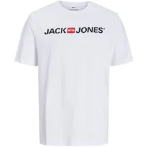 JACK & JONES JJECORP OLD LOGO TEE rot/weiß/schwarz XXL
