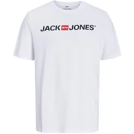 JACK & JONES JJECORP OLD LOGO TEE rot/weiß/schwarz XXL