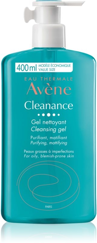 Avène Cleanance Reinigungsgel für fettige Haut mit Neigung zu Akne 400 ml